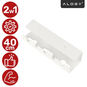 Stolný ventilátor stojaci ventilátor malé obehové čerpadlo s klipom bezdrôtové ručné 500mAh USB-C Alogy White