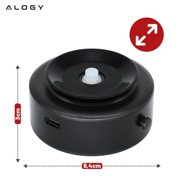 magnetyczny uchwyt samochodowy na telefon do Magsafe z przyssawką próżniową obrotowy o 360° do samochodu na szybę/ekran/wyświetlacz/lusterka/iPhone'a