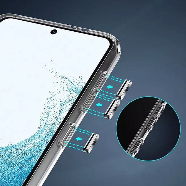 Alogy Hybrid Clear Case für Samsung Galaxy S23 Plus Transparent