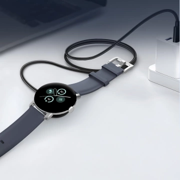 Nabíjecí kabel pro chytré hodinky nabíjecí pro Google Pixel Watch 3 (41 mm, 45 mm) / 2 / Fitbit Ace LTE, USB