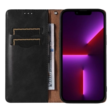 Magnet Strap Case Case pro iPhone 13 Pro Pouch Wallet Mini Lanyard Pendant Black