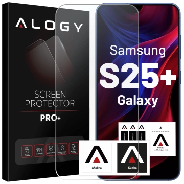 Захисне скло для екрану Samsung Galaxy S25 Plus 9H Alogy Heavy Pro ™️