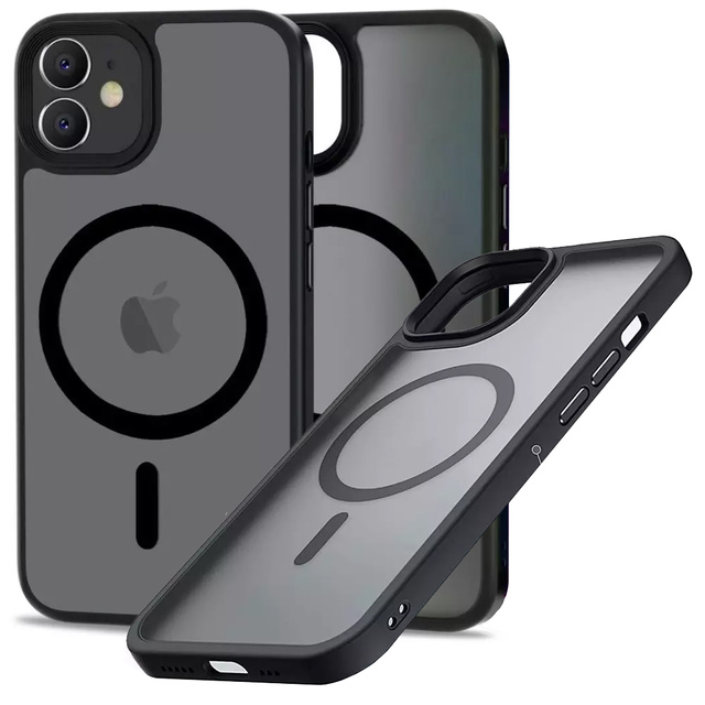 Ochranné pouzdro Magmat MagSafe pouzdro na telefon pro Apple iPhone 11 Matte Black