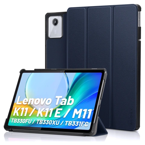 Чохол для Lenovo Tab M11 10.95" TB330FU / TB330XU / TB331FC Book Case Cover with flap корпус case cover Alogy Navy Blue