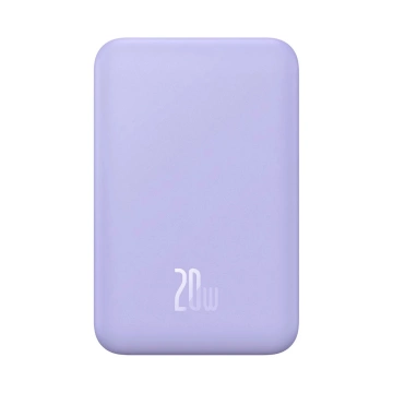 Baseus Magnetic Mini 20000 mAh 20W Powerbanka - fialový kábel USB-C / USB-C