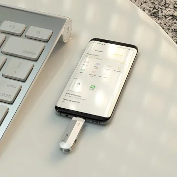 HOCO Pendrive USB A + Typ C UD10 128GB USB 3.0 – Pamięć 2w1