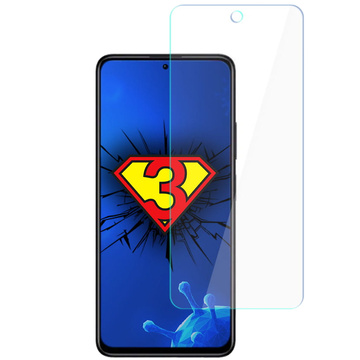 Full Screen Antivirus Film Silver Protection 3mk 7H pro Redmi Note 11s / 11 4G / Poco M4 Pro 4G