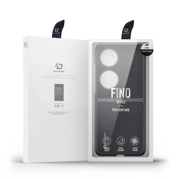 Чохол Dux Ducis Fino покритий нейлоновим матеріалом Huawei P50 Pocket black