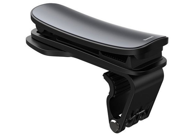 Baseus Big Mouth Pro držák do auta na klip na palubní desku černý