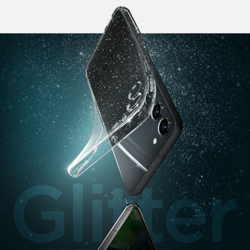 Etui Liquid Air Color pre Samsung Galaxy S23 Glitter Crystal
