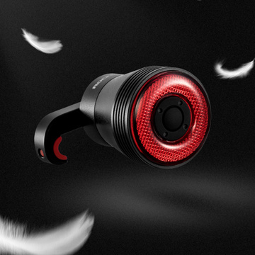 LED rear bike light USB RockBros Smart TL907Q51 for the rear of the bike under the saddle 60lm light red lighting
