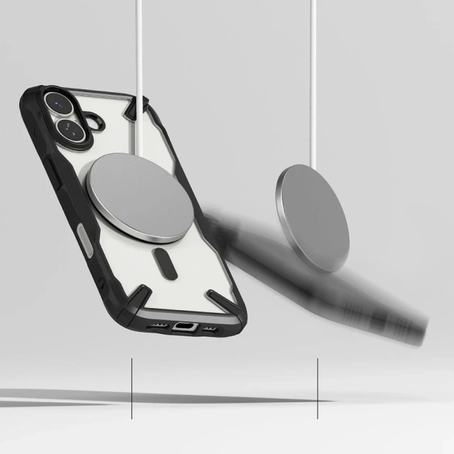 Etui Ochronne do iPhone 17 Ringke Fusion X Magnetic MagSafe Black