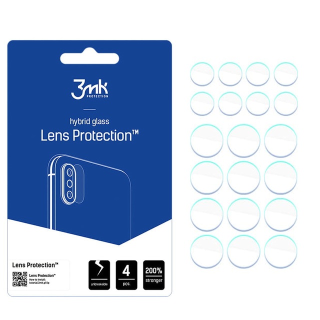 Glass x4 Camera Lens 3mk Protection Lens для Samsung Galaxy S22 Ultra