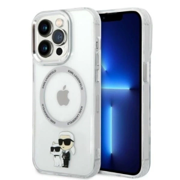 Etui Karl Lagerfeld KLHMP14LHNKCIT pre iPhone 14 Pro 6,1" pevné puzdro Iconic Karl
