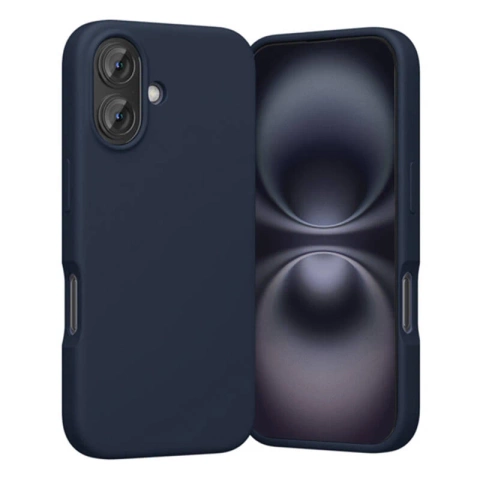 iPhone 16 Plus Vention MagSafe Silicone Case, Blue, Navy