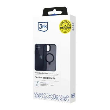 Etui für Apple iPhone 12 / iPhone 12 Pro - 3mk Smoke Case Mag