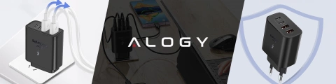 HUB splitter Alogy Adaptér pre počítačový notebook s USB-C na 3x USB-A 2.0 1x USB-A 3.0 sivý