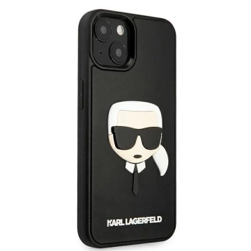Karl Lagerfeld KLHCP13SKH3DBK iPhone 13 mini 5,4" czarny/чорний твердий чохол 3D Rubber Karl`s Head