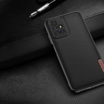 Kryt puzdra Dux Ducis Fino pokrytý nylonovým materiálom Xiaomi Redmi 10 blue