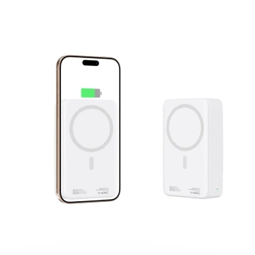 Зовнішній акумулятор Tech-Protect PB12 LifeMag 20000mAh MagSafe White 15W