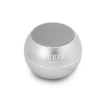 Bluetooth reproduktor Guess GUWSALGEG Speaker mini šedý / šedý