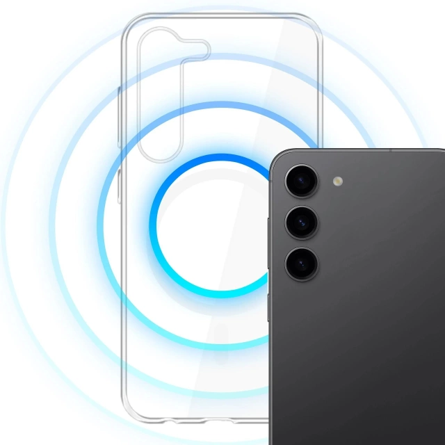 Schutzhülle für Samsung Galaxy S23 Plus 3mk Clear MagCase