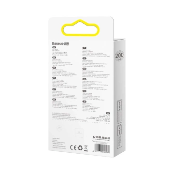 Baseus Tungsten Gold kábel USB-A - USB-C 480Mb/s 100W 1m čierny (CAWJ000001)