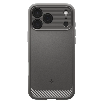 Etui Ochronne do iPhone 17 Pro Spigen Rugged Armor MagSafe Grey