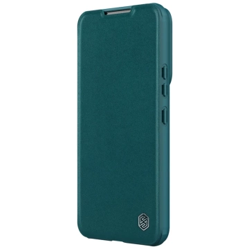 Шкіряний чохол Nillkin Qin Leather Pro для Samsung Galaxy S23 Flip Cover Camera Cover Green