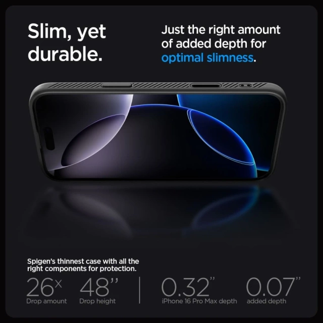 Чохол Spigen Liquid Air T MagSafe для iPhone 16 Pro Max – ТПУ з повітряною подушкою
