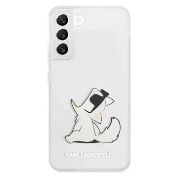 Karl Lagerfeld KLHCS22MCFNRC S22  S906 hardcase transparent Choupette Eat