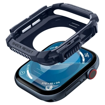 Чохол для Apple Watch 10 (46 мм) Granatowe темно-синій Spigen Rugged Armor
