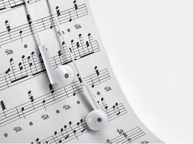 Originální dálkový ovladač pro mikrofon Huawei AM115 3,5mm bílý