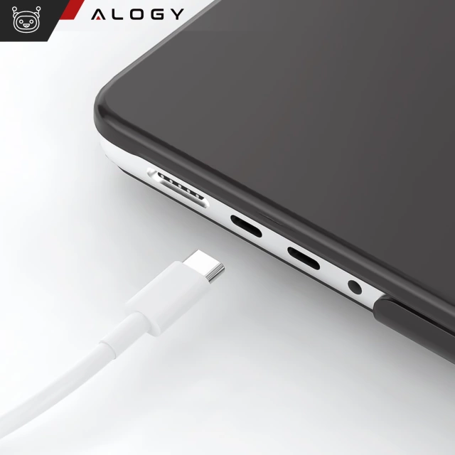 Alogy ProStand™ matte Hülle mit Ständer für MacBook Air 13,3" (A1932/A2179/A2337) Schwarz