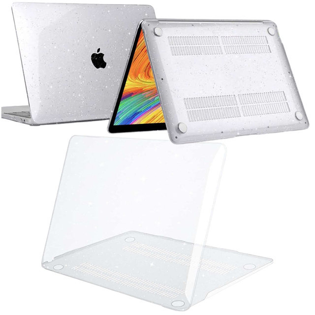 Etui obudowa Alogy Hard Case do Apple MacBook Air 13 M1 2020 Glitter Clear