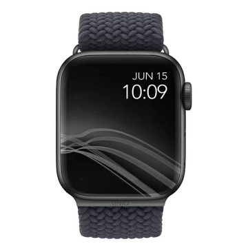 Pasek UNIQ Aspen для Apple Watch 40/38/41mm Series 4/5/6/7/8/SE/SE2 Braided szary/granite grey