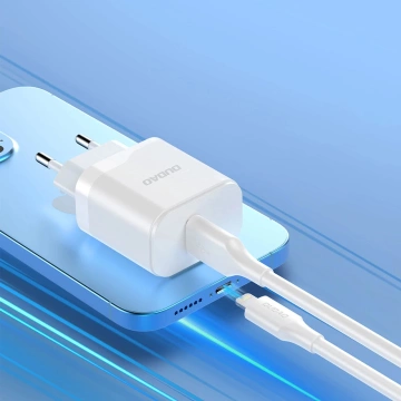 Ładowarka Dudao A20EU 18W USB-A Quick Charge 3.0 Biała