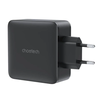 Nabíječka Choetech PD8005 GaN 100W 2x USB-C USB-A černá