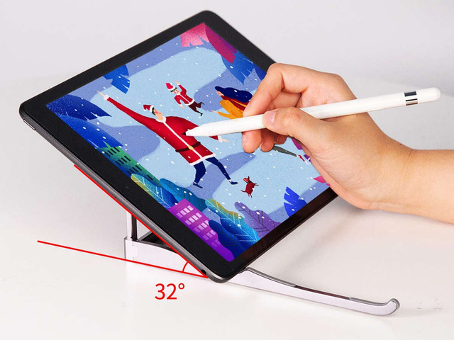 Podstawka uchwyt Alogy okulary pod Laptop tablet 15.6 cali Szary