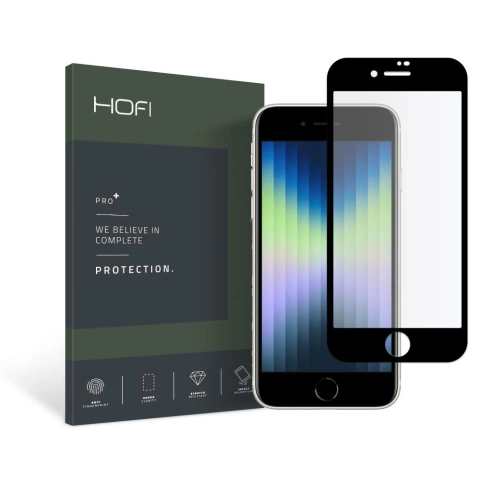 Загартоване скло hofi glass pro iphone 7/8 / se 2020/2022 чорне