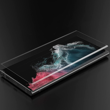 Упаковка з 2 комплектів Full Glastify UV Tempered Glass для Samsung Galaxy S22 Ultra