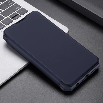 Kryt puzdra DUX DUCIS Skin X s flipovým krytom pre Samsung Galaxy A72 4G modrý