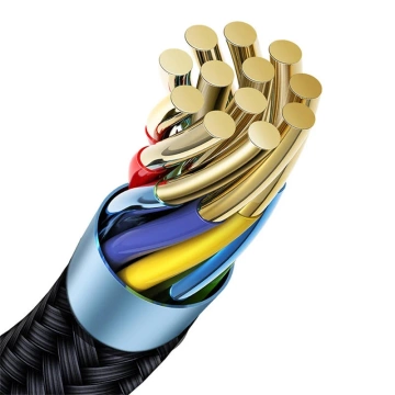 Kabel USB do Lightning, Mcdodo CA-7300, kątowy, 1.8m (czarny)