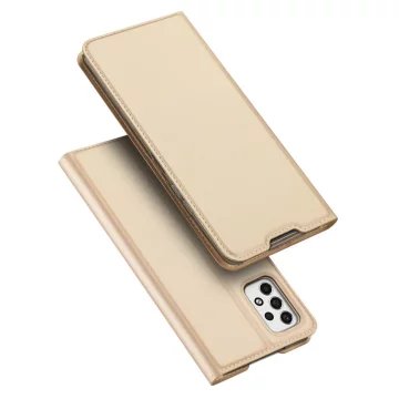 Dux Ducis Skin Pro holster cover with flip cover for Samsung Galaxy A53 5G gold