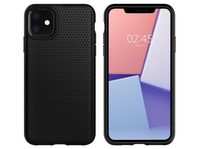 Etui Spigen Liquid Air pro Apple iPhone 11 Matte Black