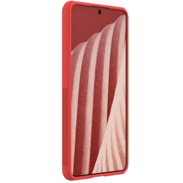 Міцний чохол Nillkin Super Frosted Shield Pro для Samsung Galaxy A73 червоний