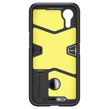 Samsung Galaxy XCover 7 Pro Spigen Tough Armor Schwarzes Gehäuse