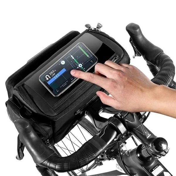 Wildman 3L GS6 Fahrrad-Lenkertasche wasserdicht für Smartphone