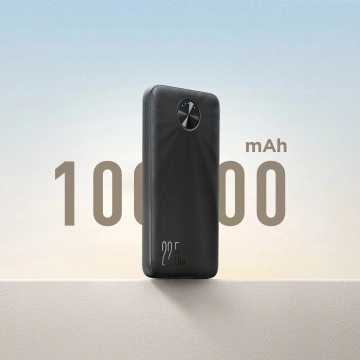 Joyroom Powerbank 10000 mAh USB-C USB-A 22,5 W – Schwarz
