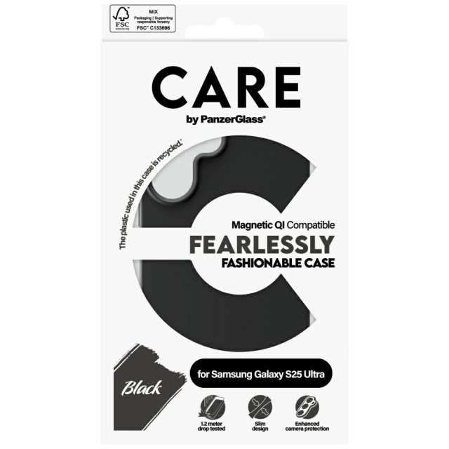 Etui CARE do Samsung Galaxy S25 Ultra by PanzerGlass Fearlessly Fashionable